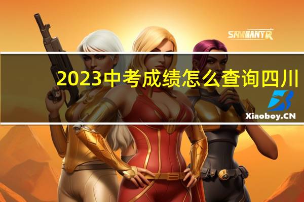 2023中考成绩怎么查询四川