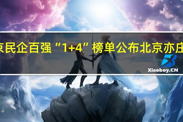 2023北京民企百强“1+4”榜单公布北京亦庄35家企业上榜