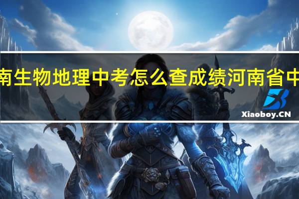 2023届河南生物地理中考怎么查成绩 河南省中招考生成绩查询