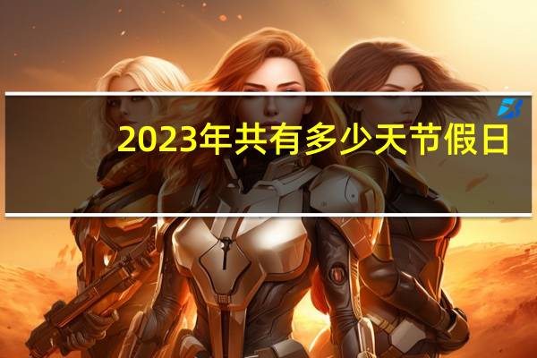 2023年共有多少天节假日