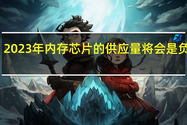2023年内存芯片的供应量将会是负增长