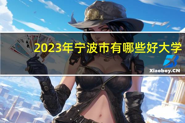 2023年宁波市有哪些好大学