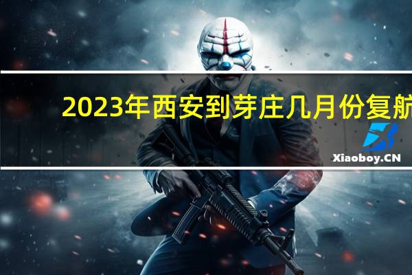 2023年西安到芽庄几月份复航