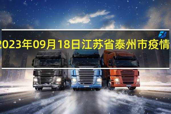 2023年09月18日江苏省泰州市疫情大数据-今日/今天疫情全网搜索最新实时消息动态情况通知播报