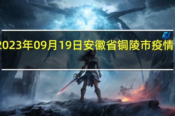 2023年09月19日安徽省铜陵市疫情大数据-今日/今天疫情全网搜索最新实时消息动态情况通知播报