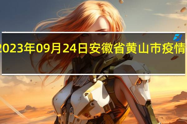 2023年09月24日安徽省黄山市疫情大数据-今日/今天疫情全网搜索最新实时消息动态情况通知播报
