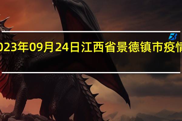 2023年09月24日江西省景德镇市疫情大数据-今日/今天疫情全网搜索最新实时消息动态情况通知播报