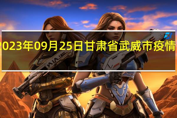 2023年09月25日甘肃省武威市疫情大数据-今日/今天疫情全网搜索最新实时消息动态情况通知播报