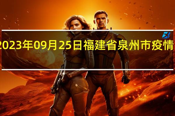 2023年09月25日福建省泉州市疫情大数据-今日/今天疫情全网搜索最新实时消息动态情况通知播报