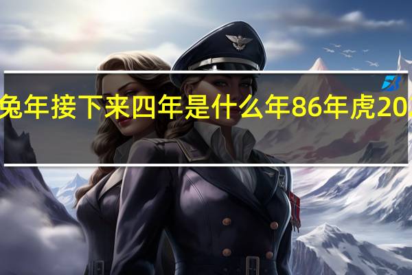 2023是兔年接下来四年是什么年 86年虎2024年必有一难