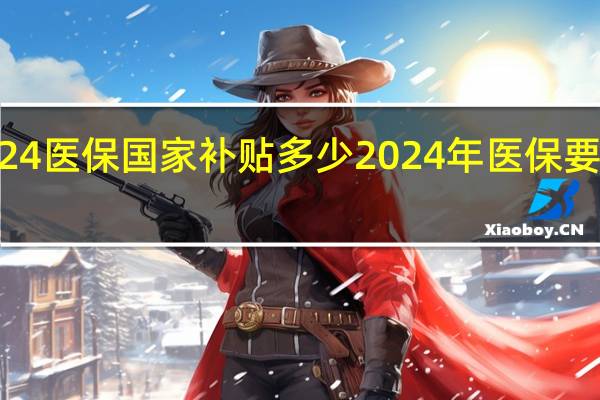 2024医保国家补贴多少 2024年医保要交380元