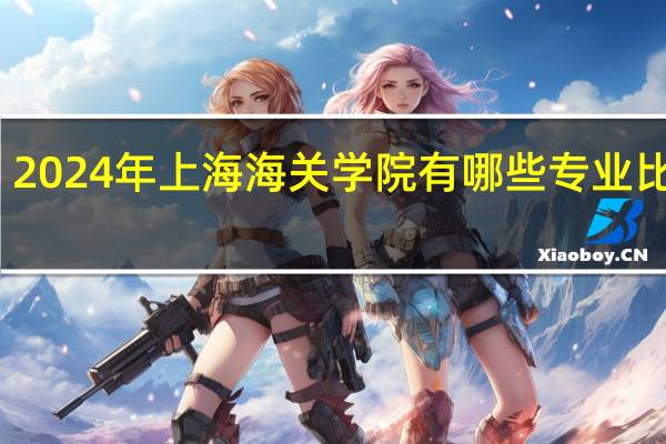 2024年上海海关学院有哪些专业比较好