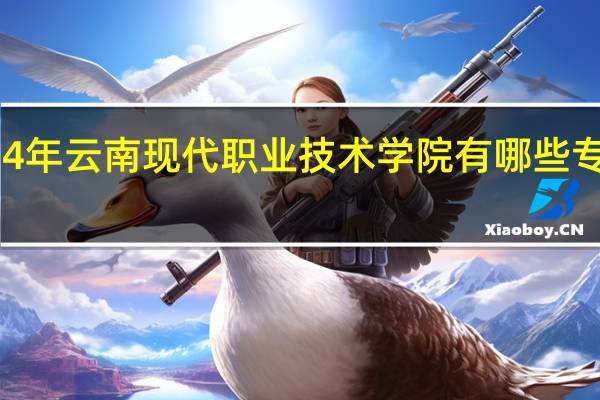 2024年云南现代职业技术学院有哪些专业比较好