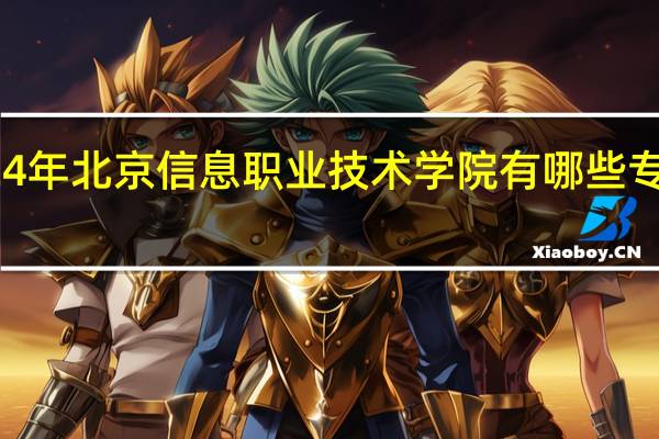 2024年北京信息职业技术学院有哪些专业比较好