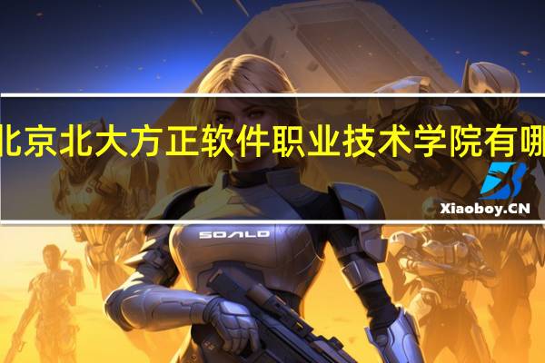 2024年北京北大方正软件职业技术学院有哪些专业比较好