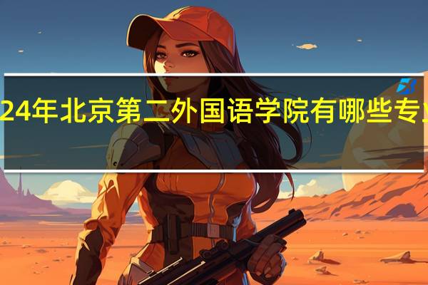 2024年北京第二外国语学院有哪些专业比较好