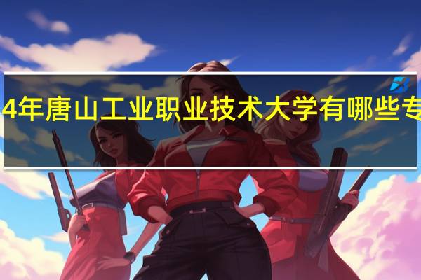 2024年唐山工业职业技术大学有哪些专业比较好