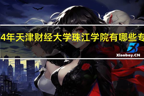 2024年天津财经大学珠江学院有哪些专业比较好