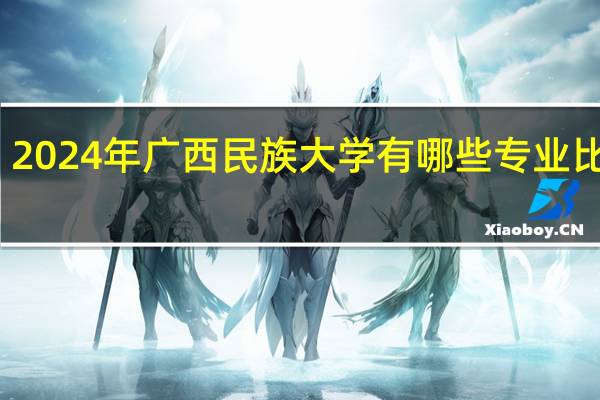 2024年广西民族大学有哪些专业比较好