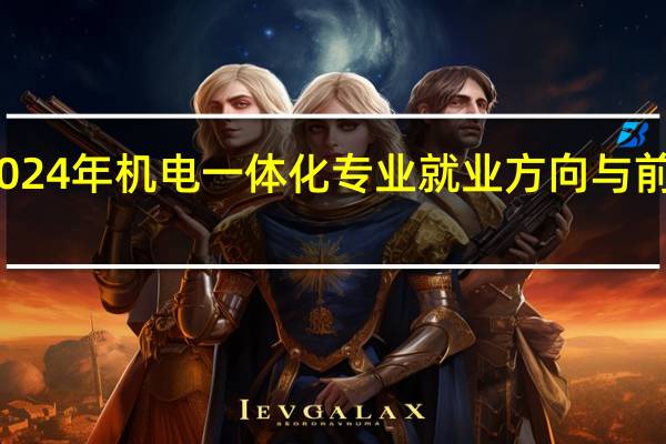 2024年机电一体化专业就业方向与前景展望