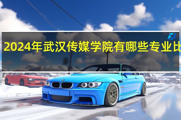 2024年武汉传媒学院有哪些专业比较好