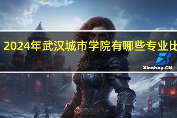 2024年武汉城市学院有哪些专业比较好
