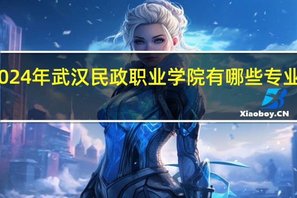 2024年武汉民政职业学院有哪些专业比较好