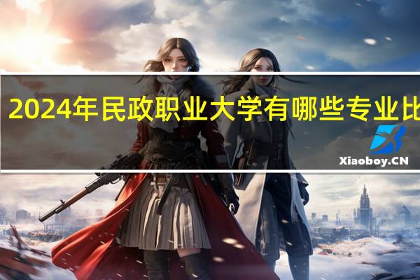 2024年民政职业大学有哪些专业比较好