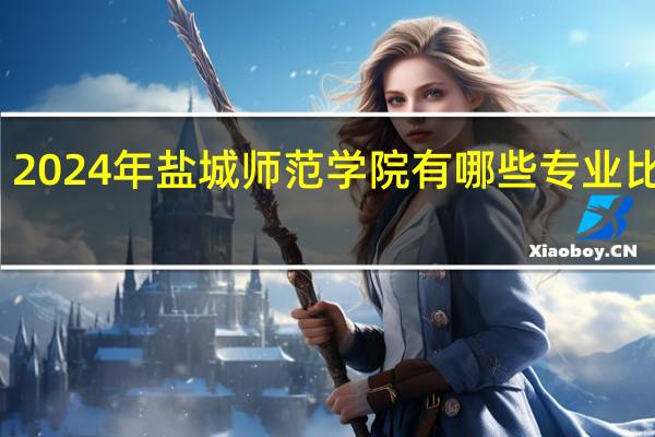 2024年盐城师范学院有哪些专业比较好