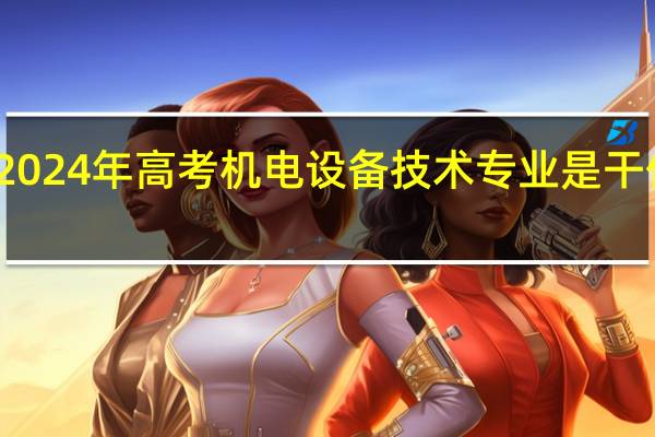 2024年高考机电设备技术专业是干什么的
