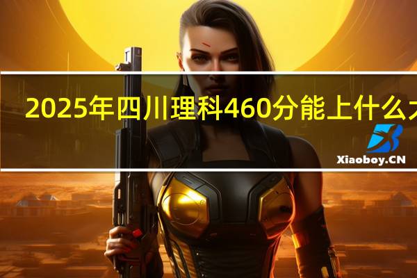 2025年四川理科460分能上什么大学