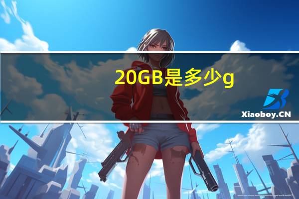 20GB是多少g