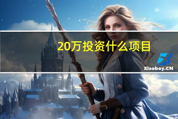 20万投资什么项目