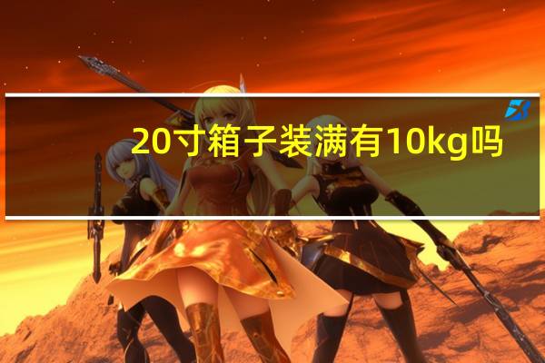 20寸箱子装满有10kg吗