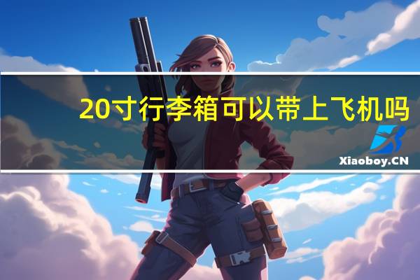 20寸行李箱可以带上飞机吗