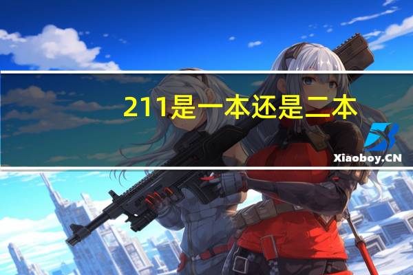 211是一本还是二本