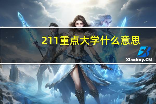 211重点大学什么意思