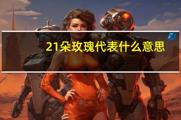 21朵玫瑰代表什么意思