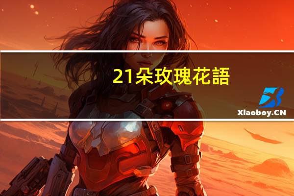 21朵玫瑰花語(yǔ)