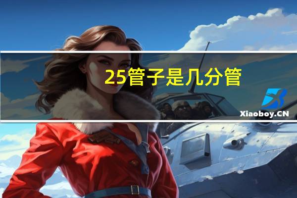 25管子是几分管