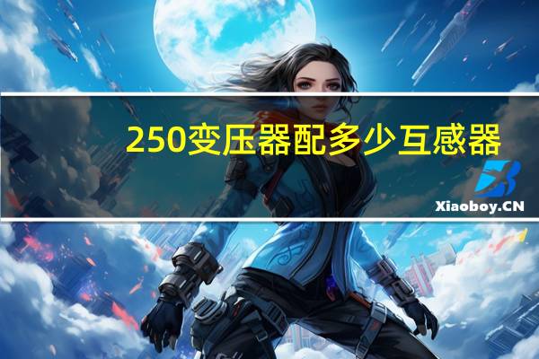 250变压器配多少互感器