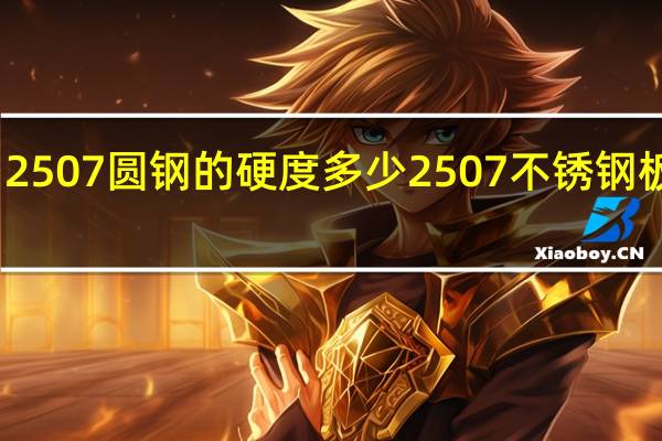 2507圆钢的硬度多少 2507不锈钢板厂家