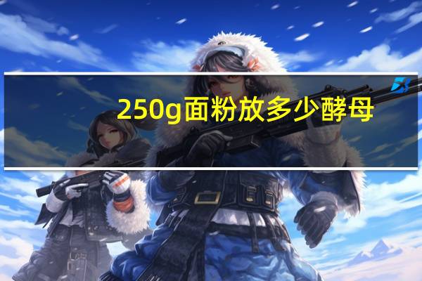 250g面粉放多少酵母