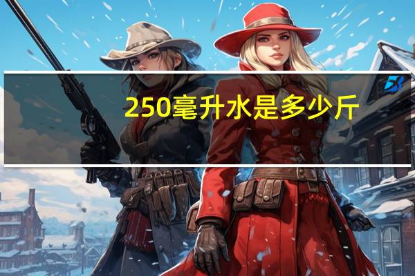 250毫升水是多少斤
