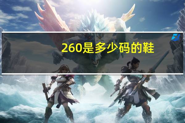 260是多少码的鞋