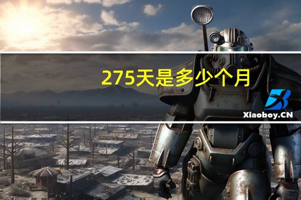 275天是多少个月