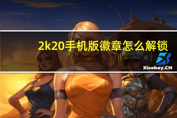 2k20手机版徽章怎么解锁