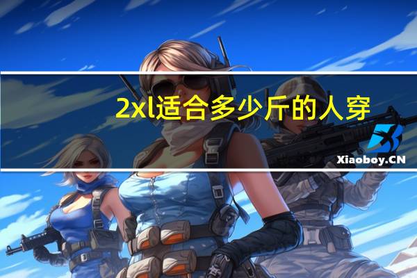 2xl适合多少斤的人穿
