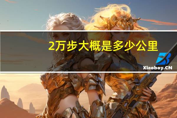 2万步大概是多少公里