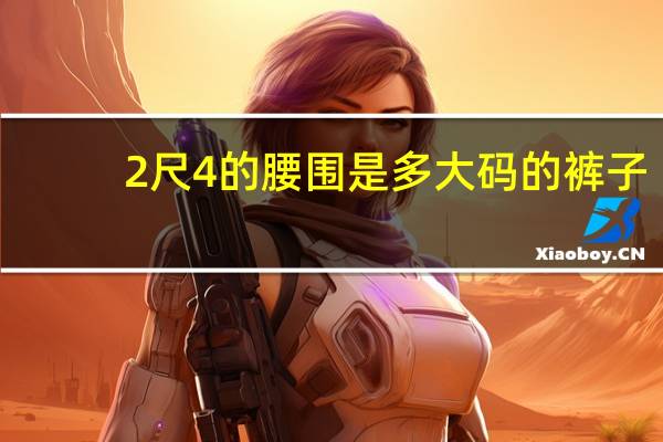 2尺4的腰围是多大码的裤子